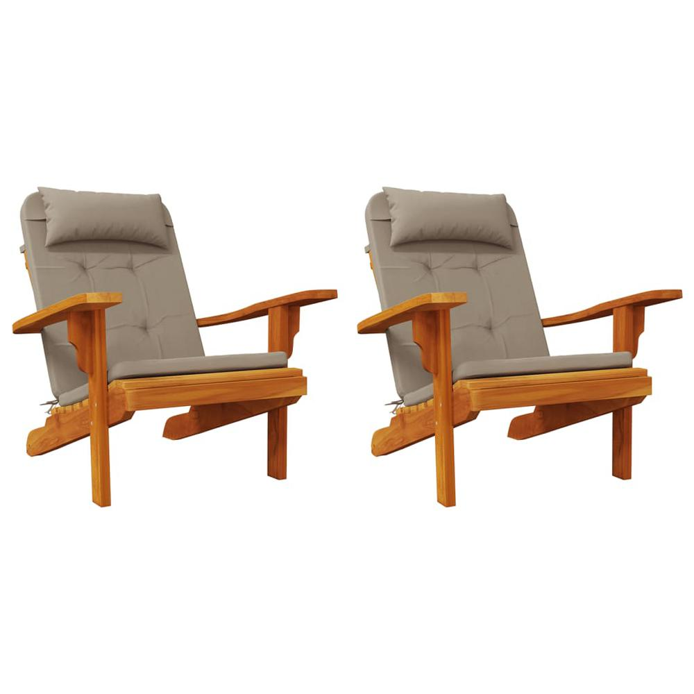 Adirondack Chair Cushions  -2 pcs.