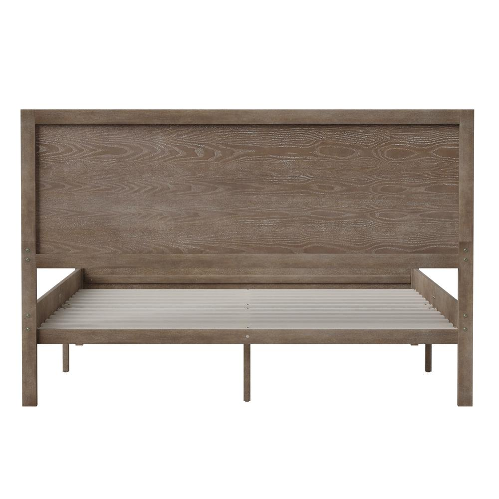 Contemporary Raised Panel Headboard (Full Size)