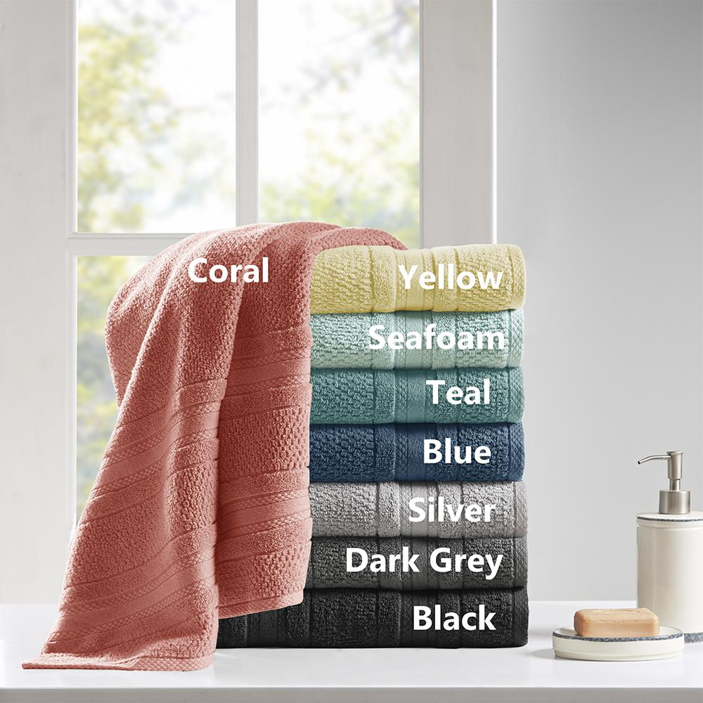 Super Soft Cotton Quick Dry Bath Towel 6 Piece Set