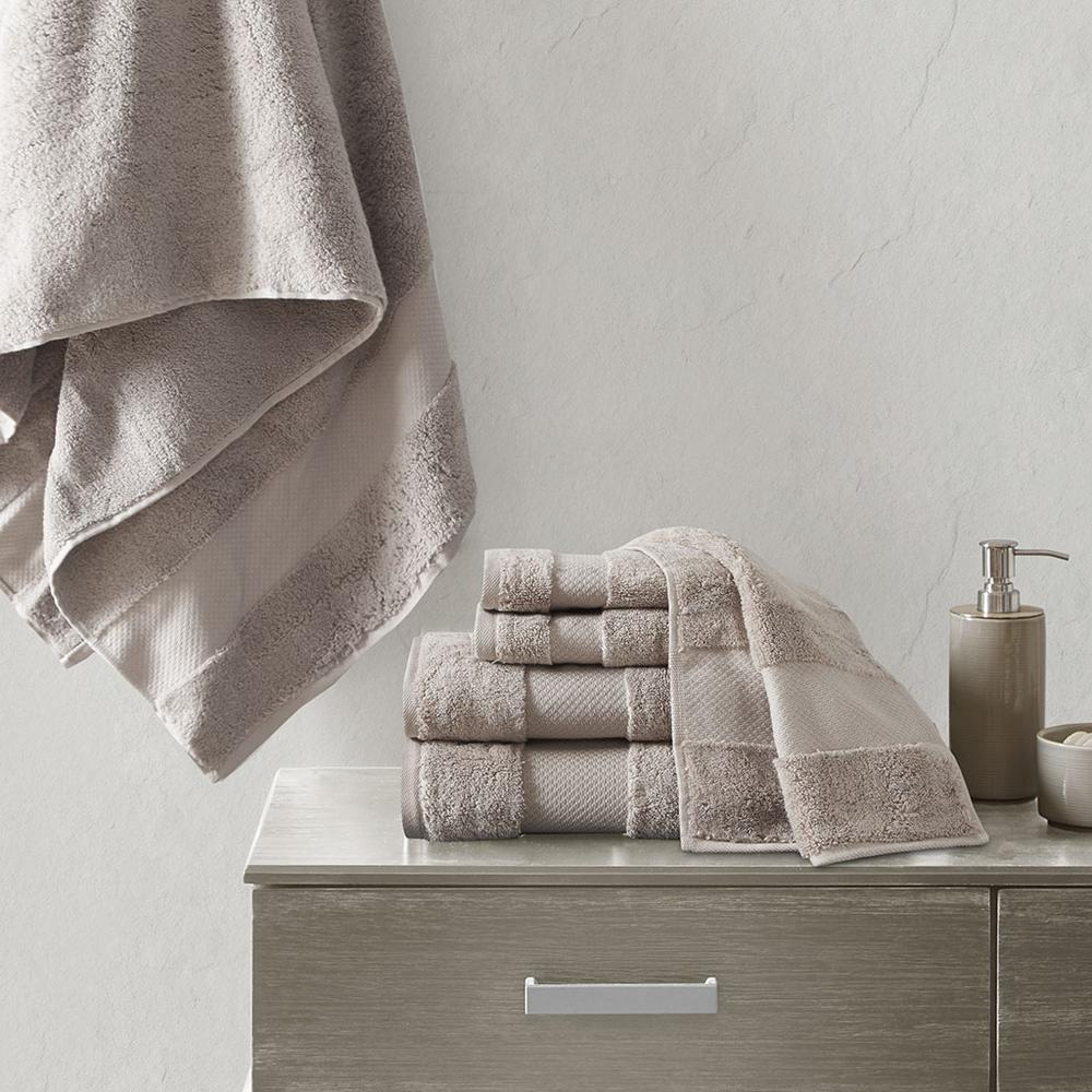 Cotton 6 Piece Bath Towel Set