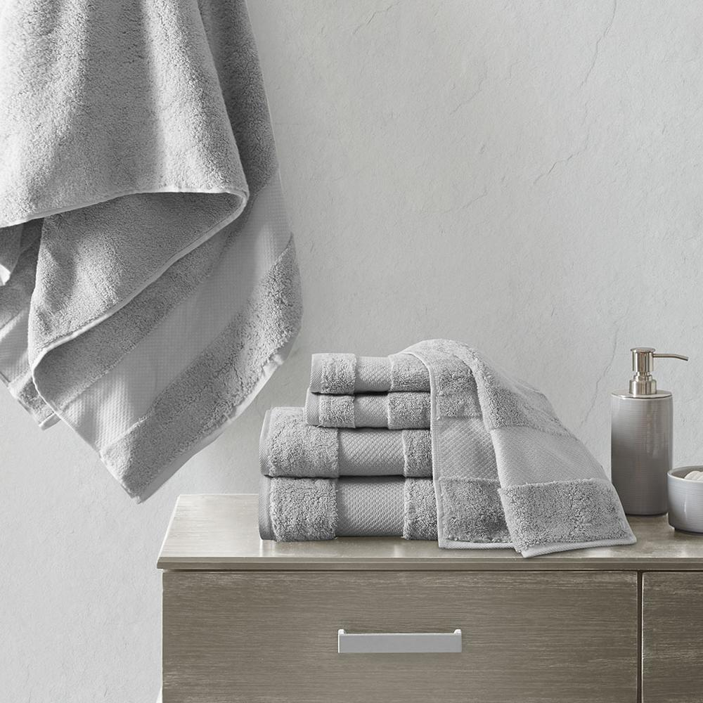 Cotton 6 Piece Bath Towel Set