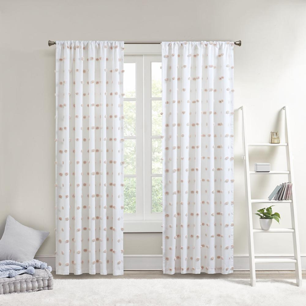 Sophia Pom Pom Embellished Curtain Panel (1 Panel)