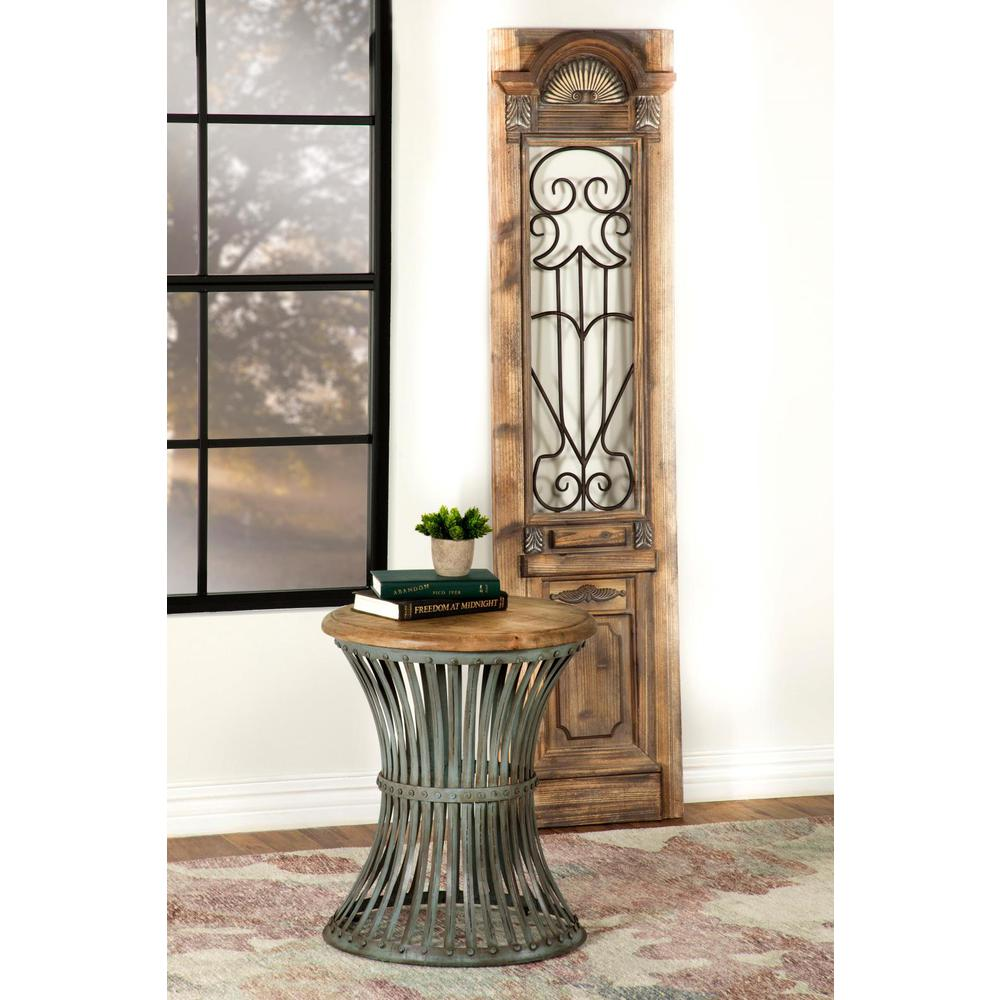 Rustic Accent Side Table