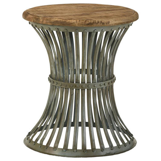 Rustic Accent Side Table