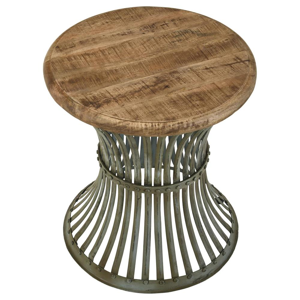 Rustic Accent Side Table