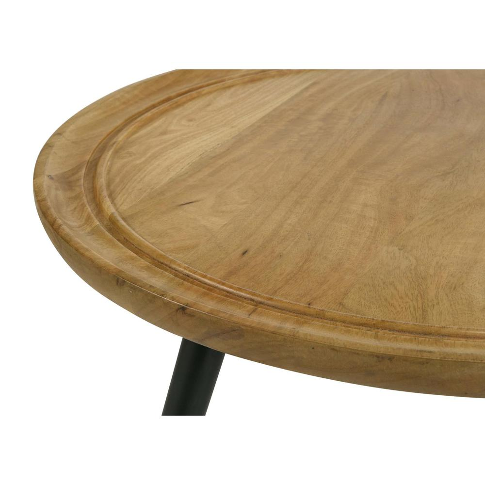 Carved Circular Coffee Table