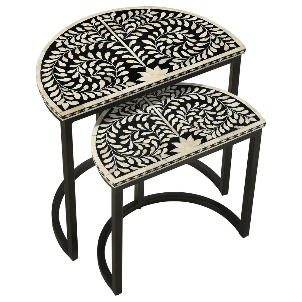 Zakiya Demilune Nesting Table -2 pcs.