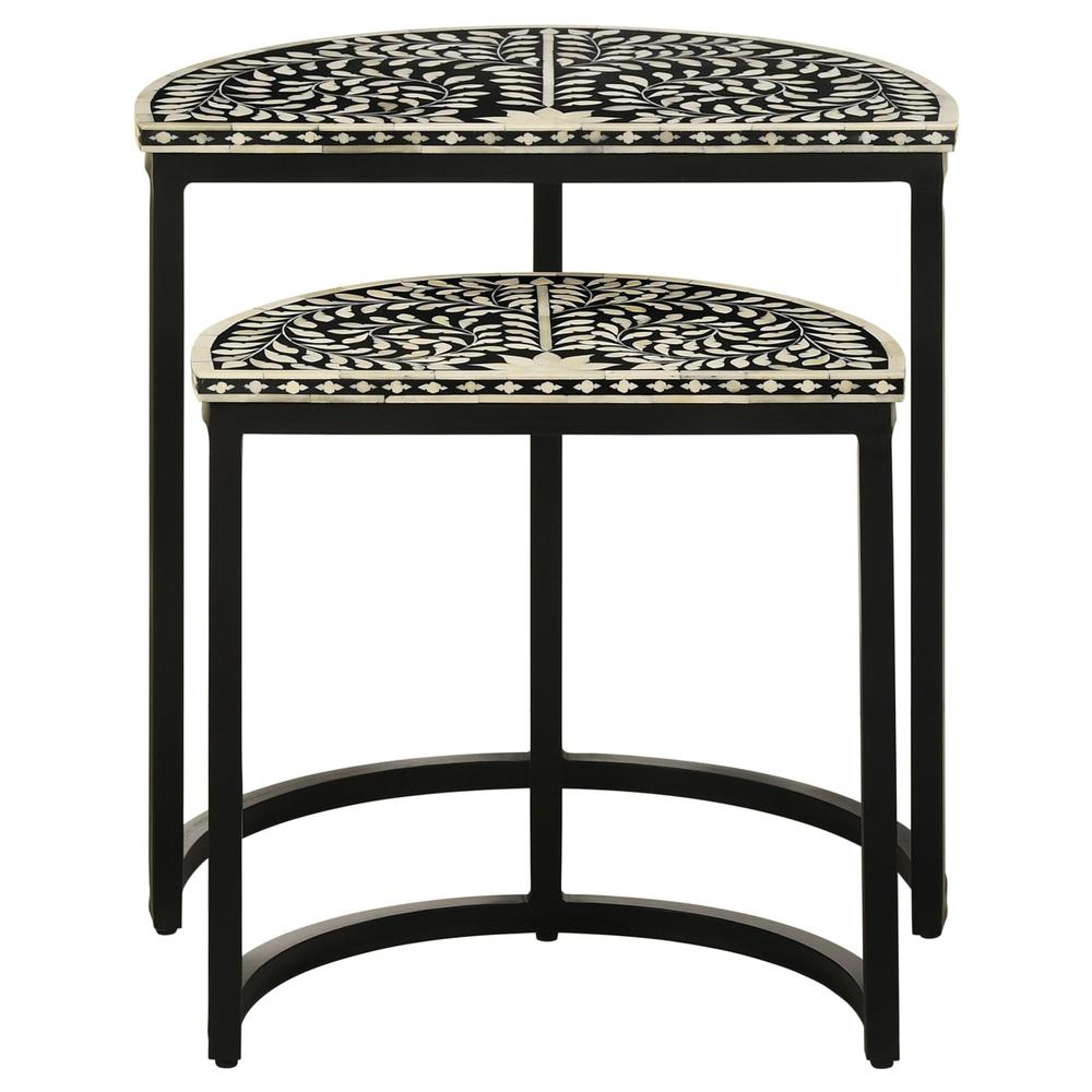 Zakiya Demilune Nesting Table -2 pcs.