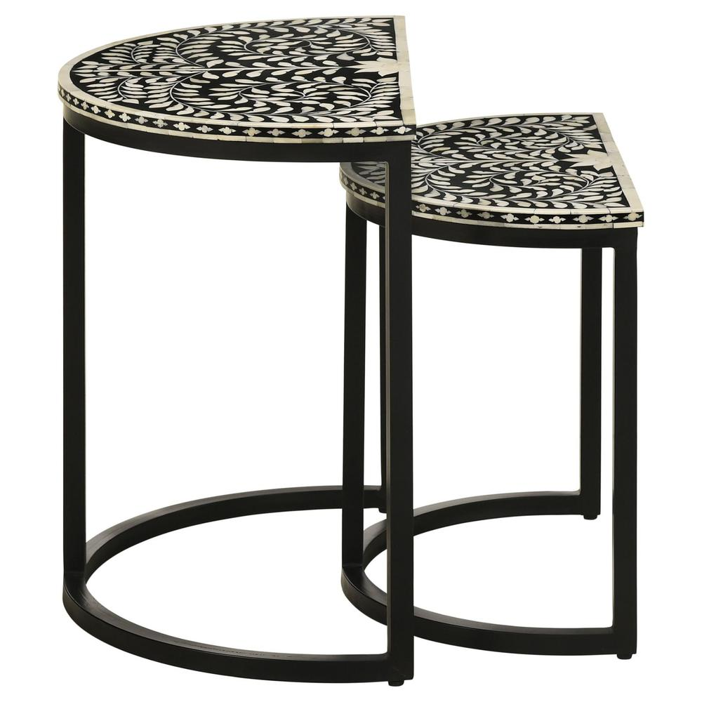 Zakiya Demilune Nesting Table -2 pcs.