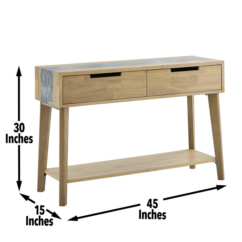 Calgary Sintered Stone Console Table