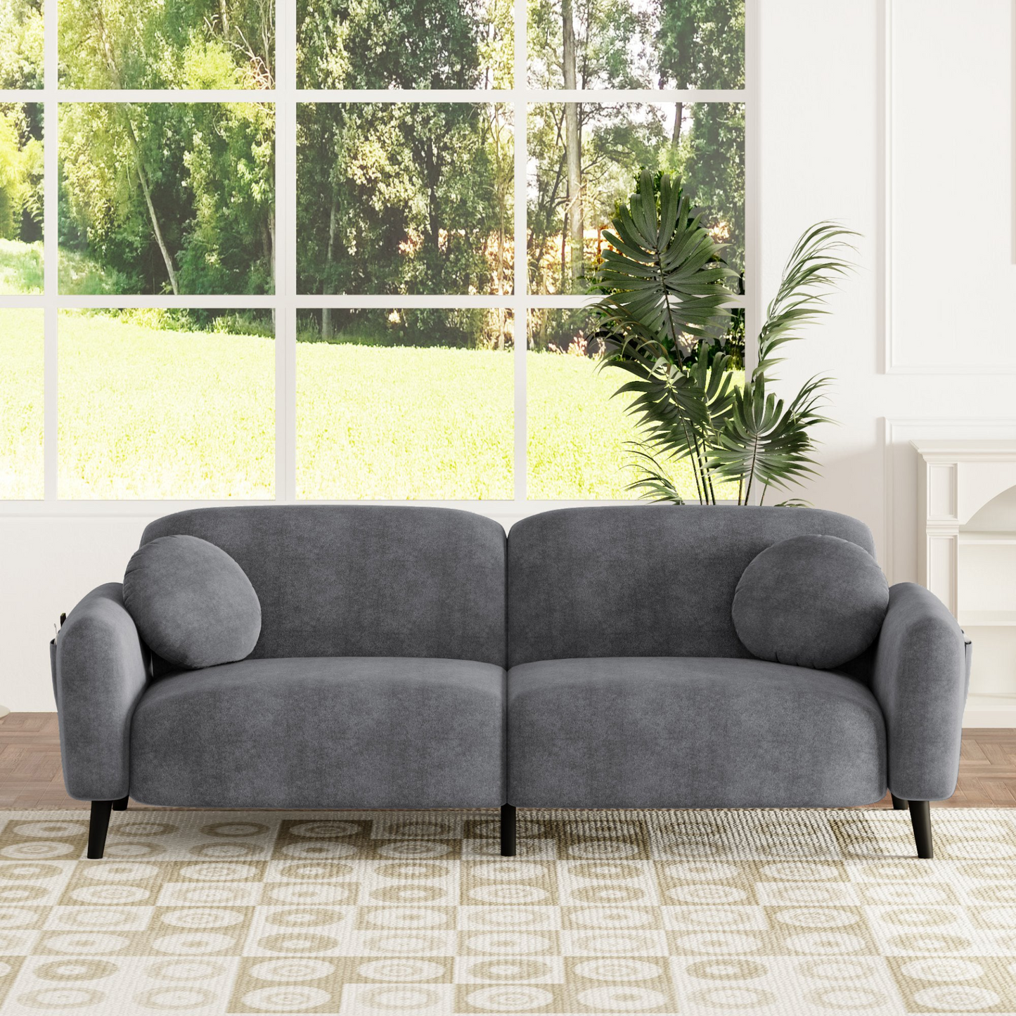 Soft Chenille Sofa