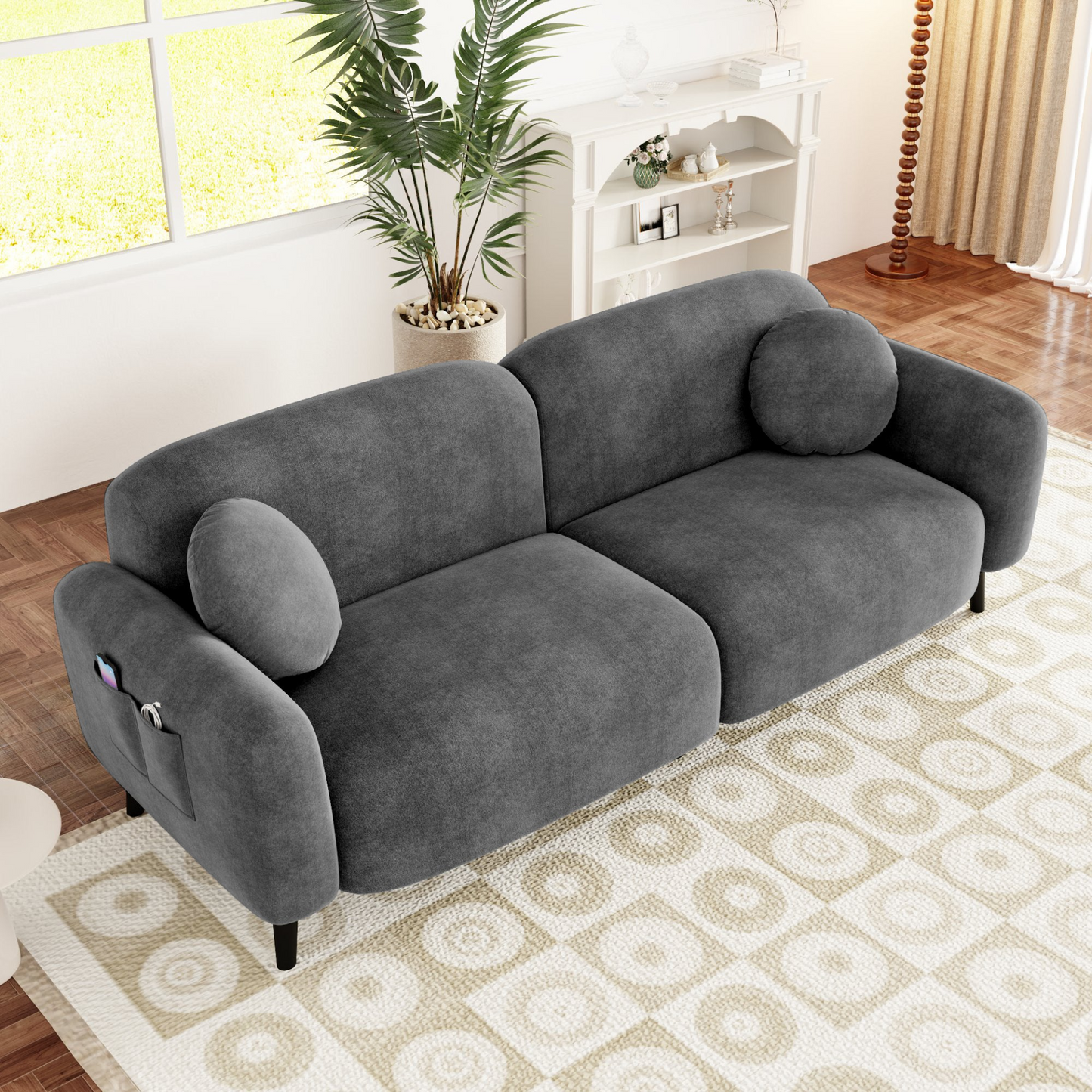 Soft Chenille Sofa