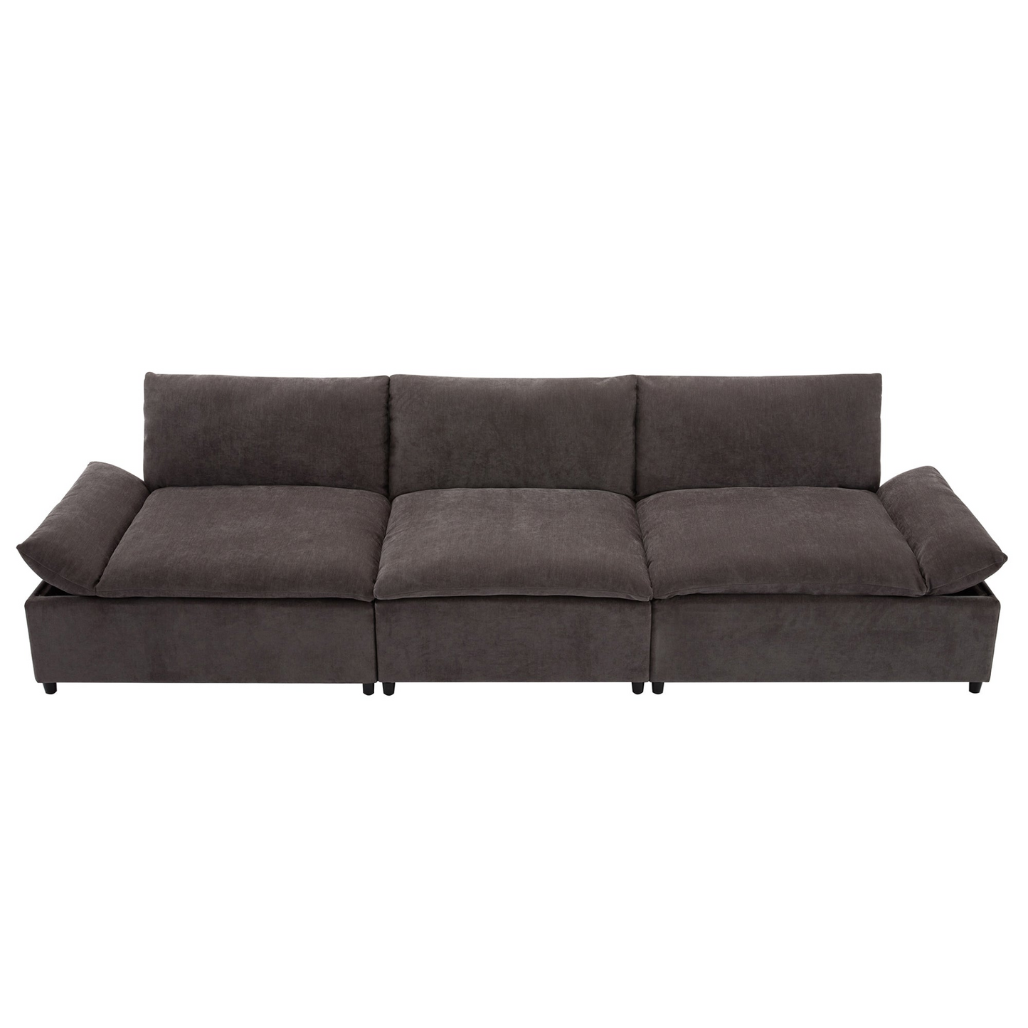 3 Seater Sofa w/2 Storage Units