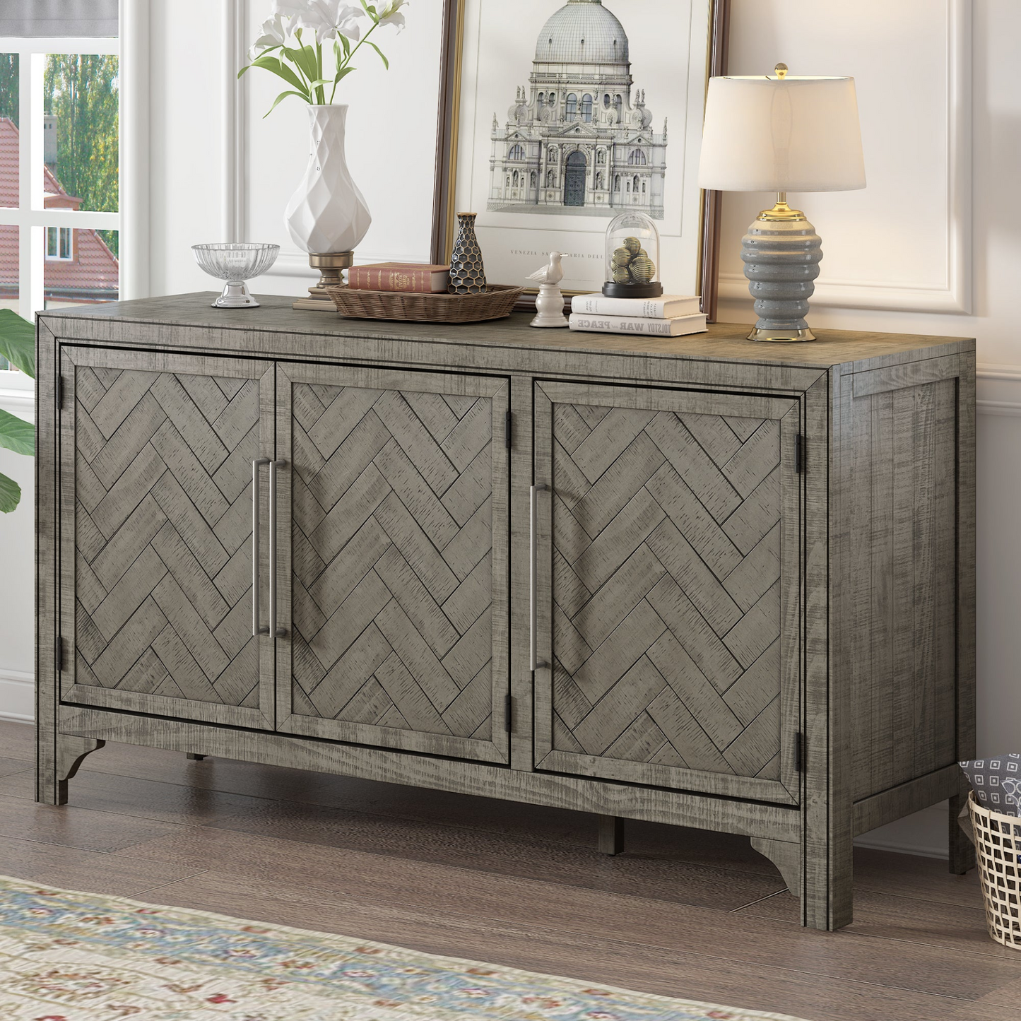 Designed Storage Cabinet Sideboard