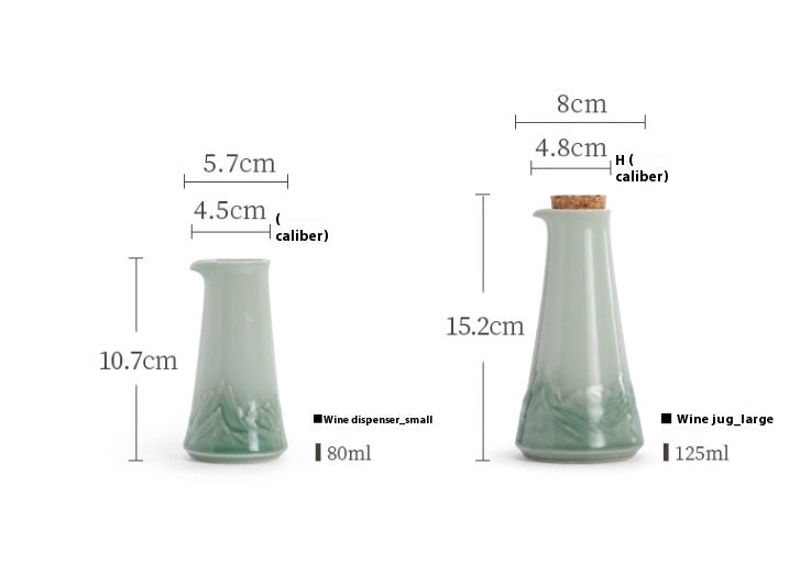 Shanhai Ceramic Wine Decanter