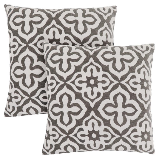 Decorative Accent Throw  Pillows /Insert Included  (Set of 2)