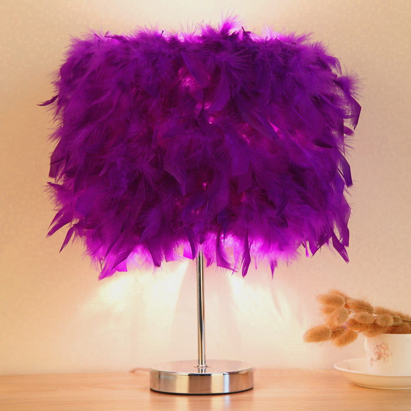 Feather Table Lamp