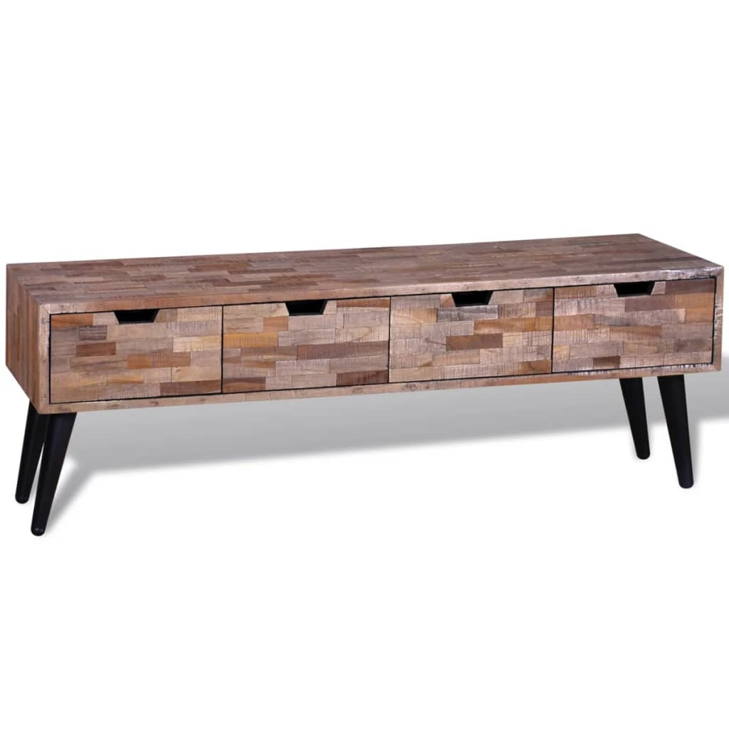 TV Console w/4 Drawers