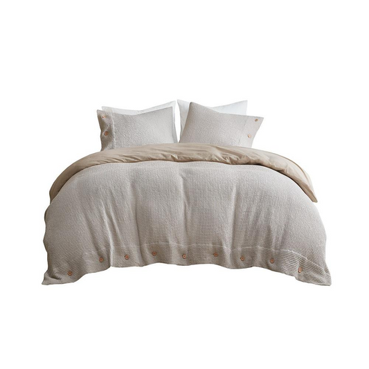 50% Cotton 50% Rayon from Bamboo Duvet Set -3 pcs. (Full/Queen)