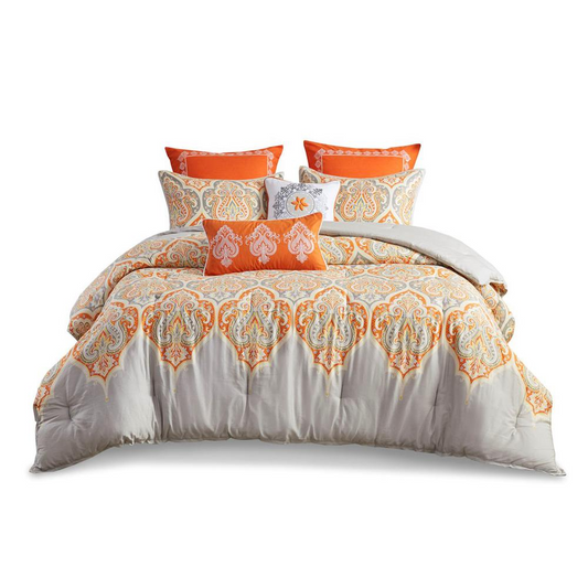 Nisha Comforter Set (92"W x 104"L)