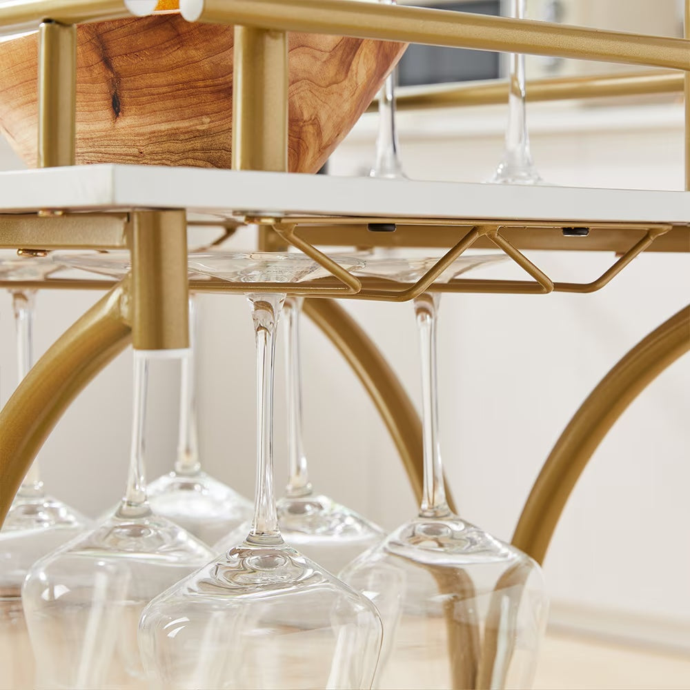 2 Tier Bar Cart