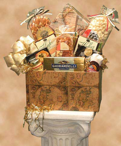 Classic Globe Gift Box  (Food Gift Box)