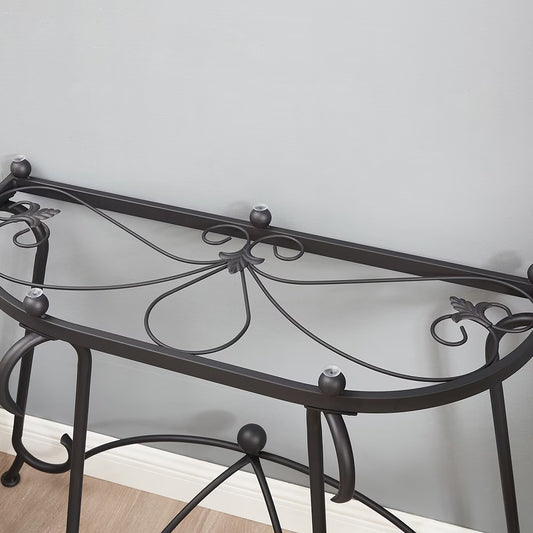 Tempered Glass Console Table