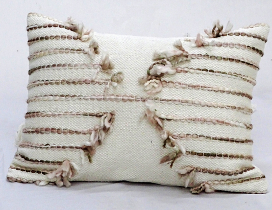 Embroided Throw Pillow