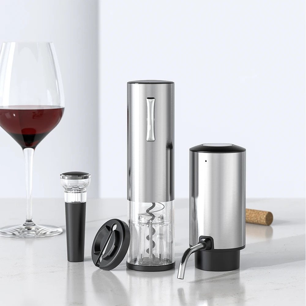 4 In 1 Electric Decanter Set