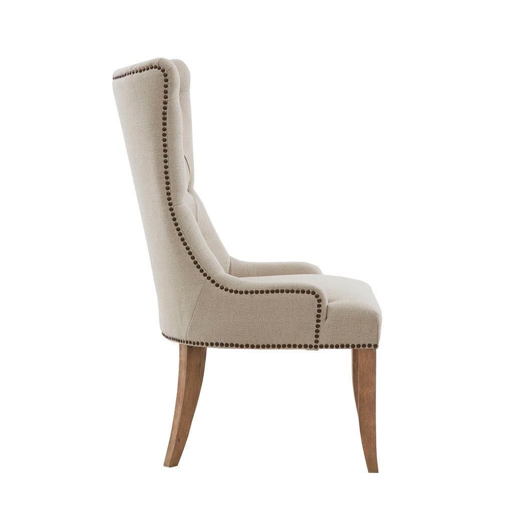 Button Tufted Dining Chair