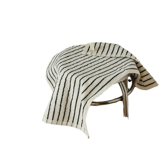 Striped Combed Cotton Towel