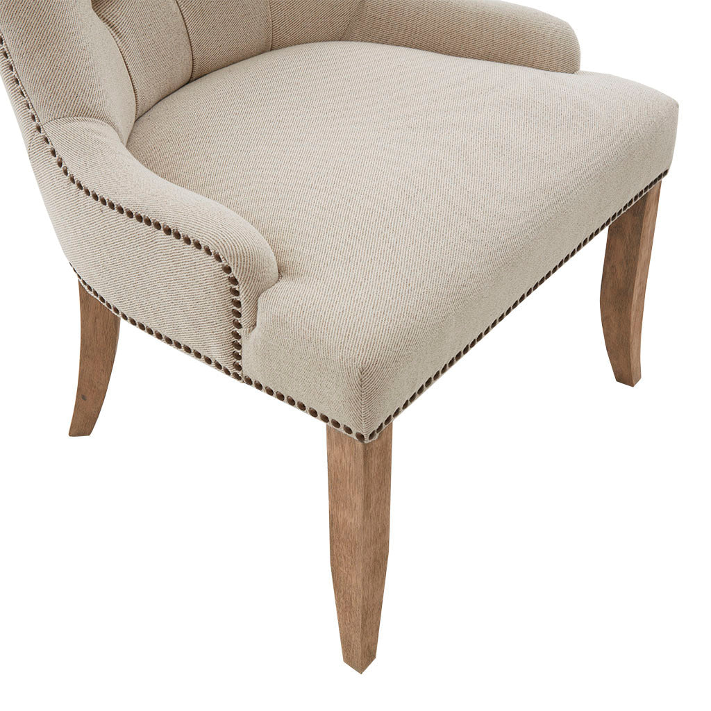 Button Tufted Dining Chair