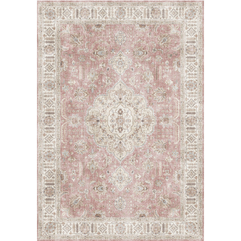 Short Pile Thin Area Rug