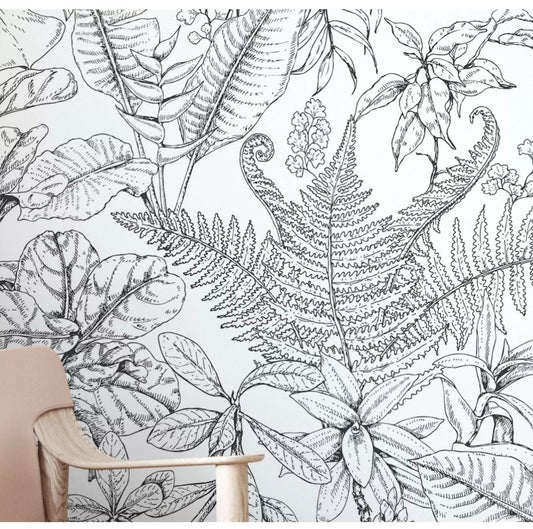 Tropical Plants Pattern