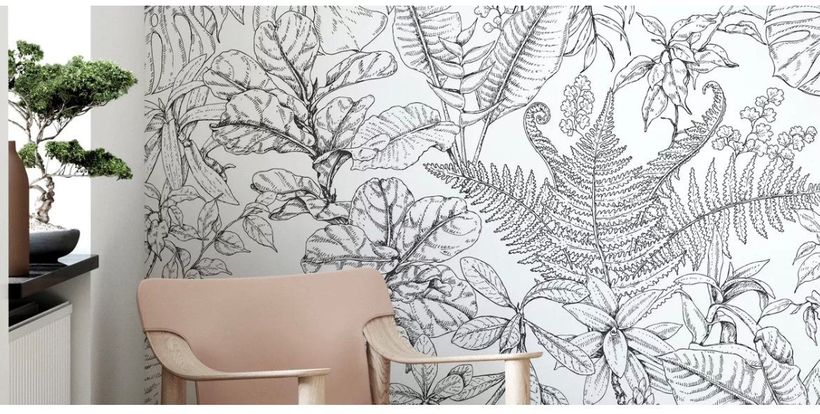 Tropical Plants Pattern