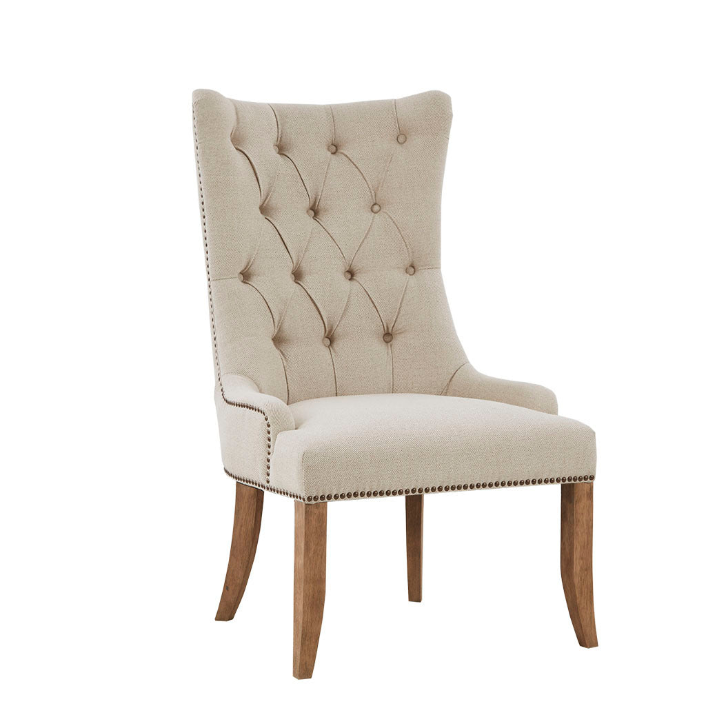 Button Tufted Dining Chair