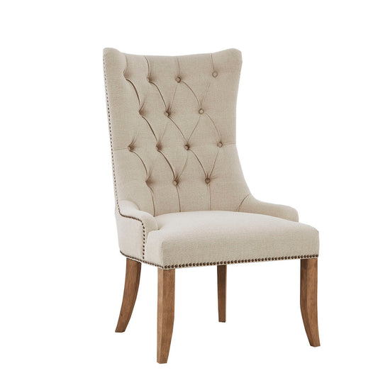 Button Tufted Dining Chair