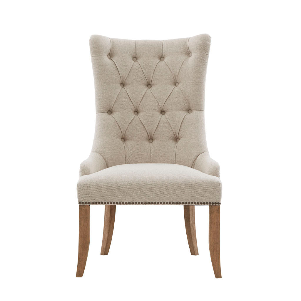 Button Tufted Dining Chair