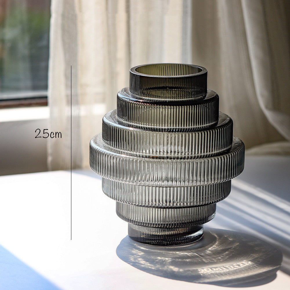 Gear Glass Vase