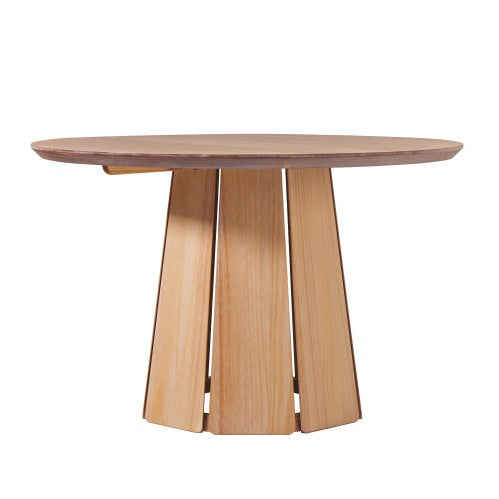 Solid Wood Pedestal Dining Table