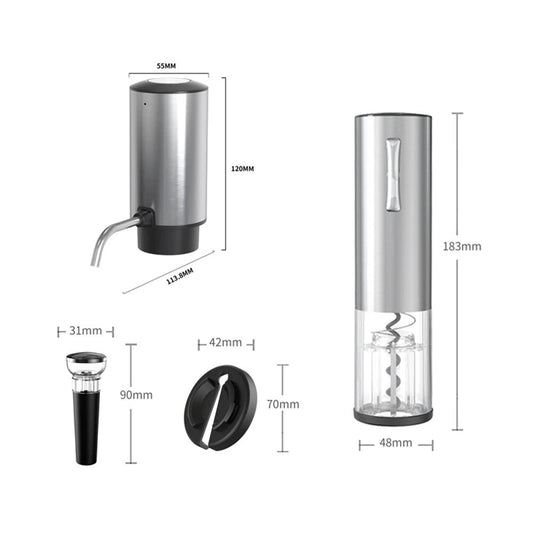 4 In 1 Electric Decanter Set