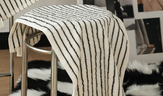 Striped Combed Cotton Towel