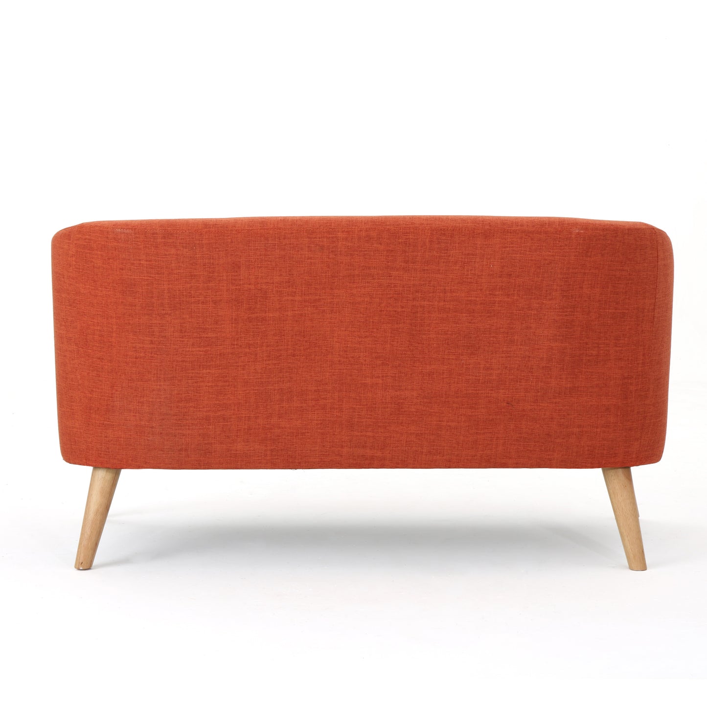 Orange Loveseat Sofa