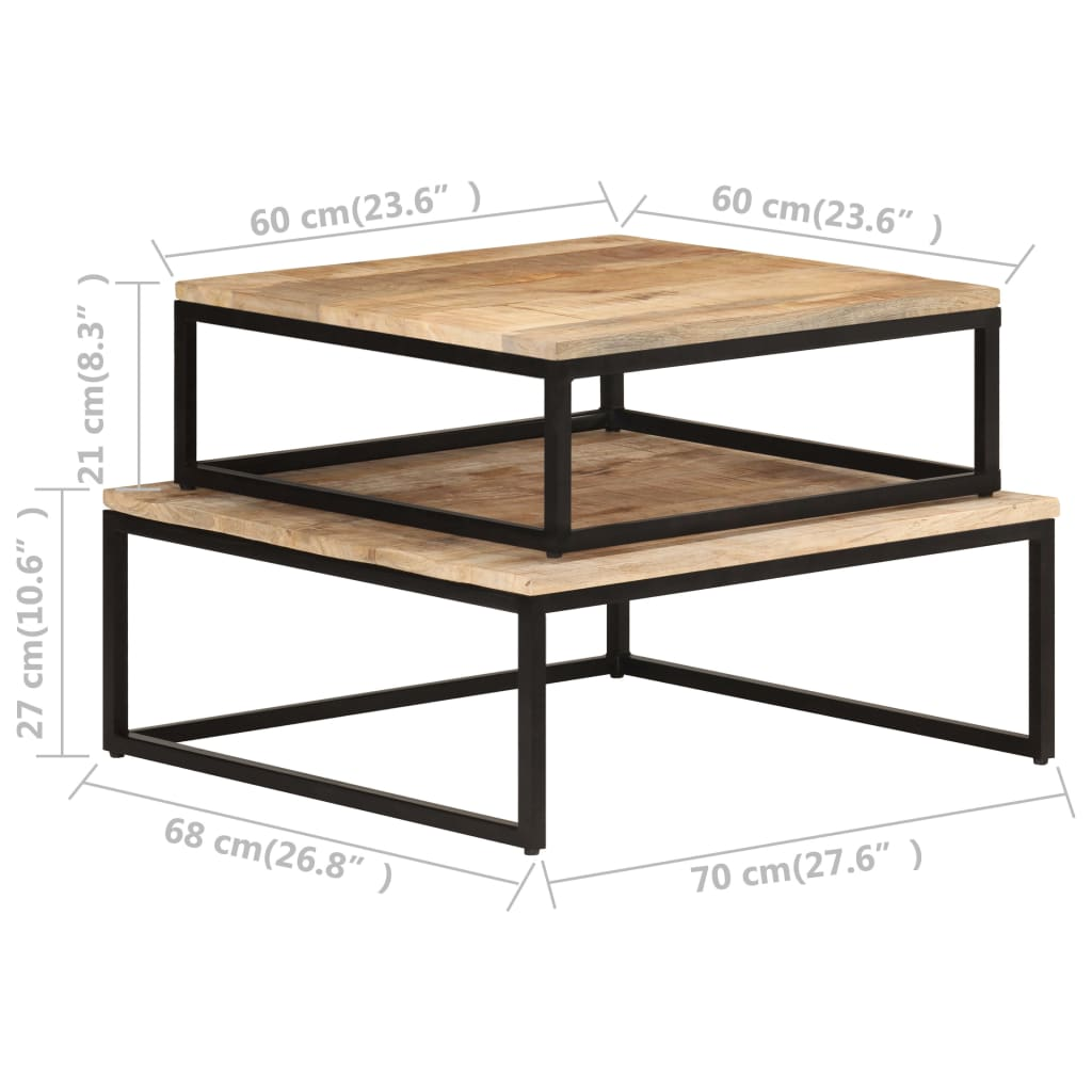 Nesting Coffee Tables -2 pcs.