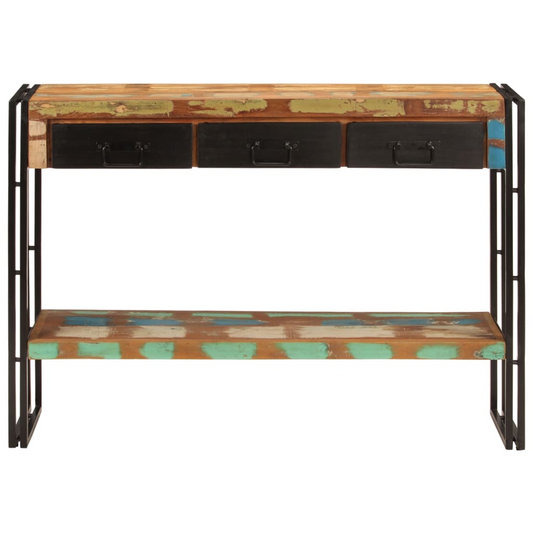 Reclaimed Solid Wood Console Table