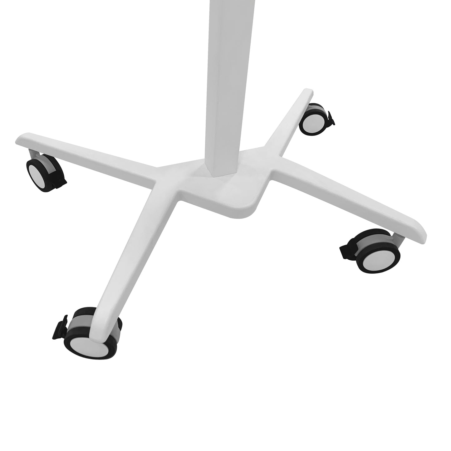 Techni Mobili Sit-to-Stand Laptop Computer Stand w/Height Adjustable and Tiltable Tabletop