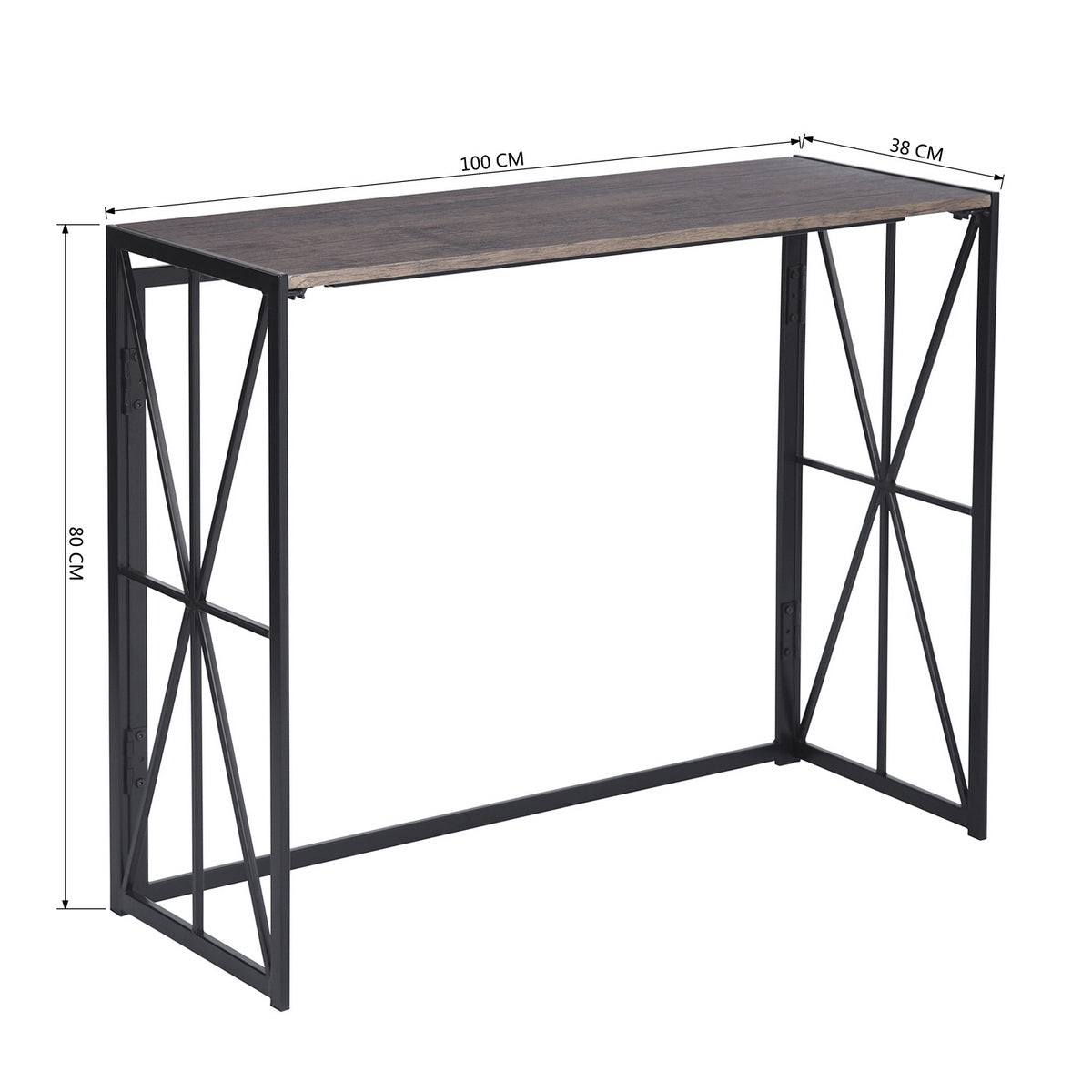 Foldable Computer Desk/Console Table -39.4 L