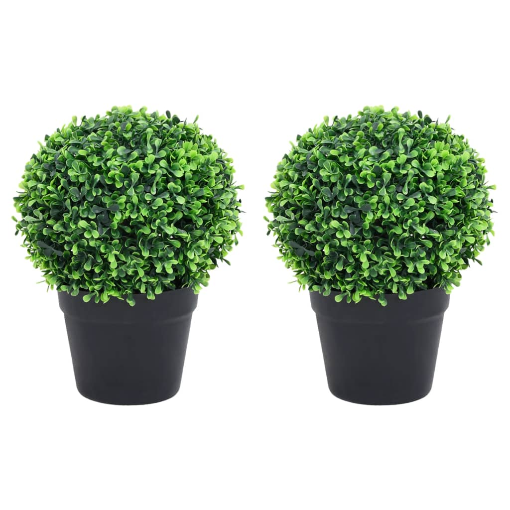 Artificial Boxwood Plants -2 pcs.