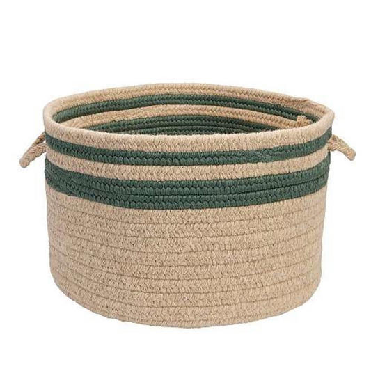 Cabin Stripe Storage Basket