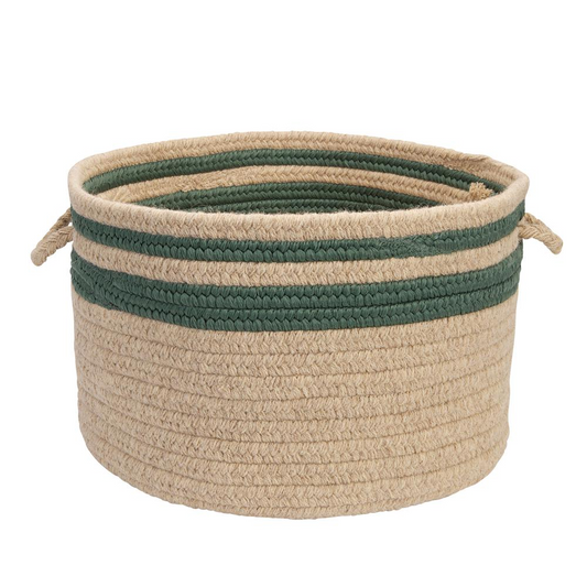 Cabin Stripe Storage Basket